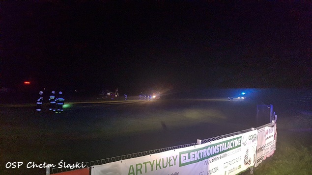 WYPADEK W CHEŁMIE ŚLĄSKIM WYPADEK W CHEŁMIE ŚLĄSKIM