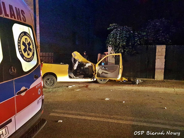 WYPADEK W CHEŁMIE ŚLĄSKIM WYPADEK W CHEŁMIE ŚLĄSKIM