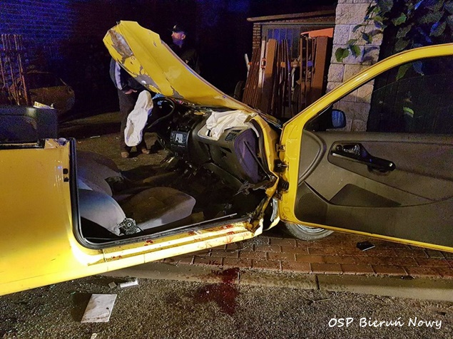 WYPADEK W CHEŁMIE ŚLĄSKIM WYPADEK W CHEŁMIE ŚLĄSKIM
