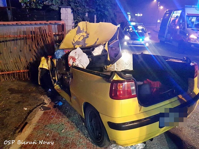 WYPADEK W CHEŁMIE ŚLĄSKIM WYPADEK W CHEŁMIE ŚLĄSKIM