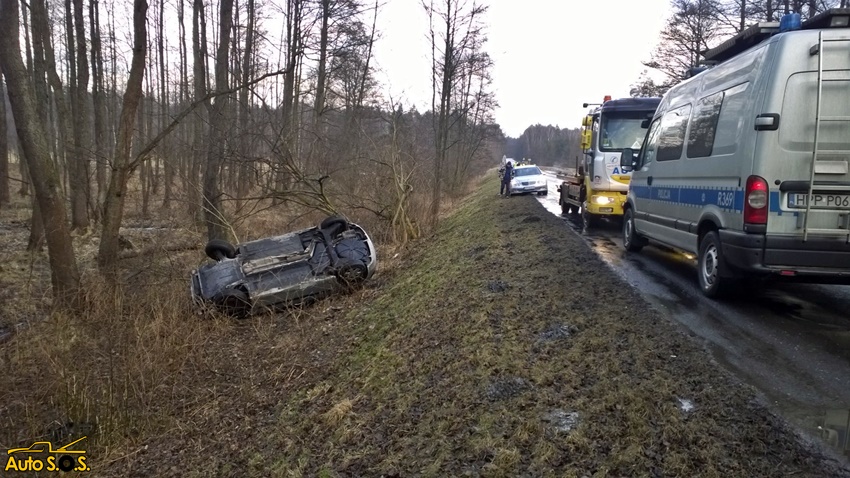 SAMOCHÓD W ROWIE NA STAREJ KOBIÓRSKIEJ SAMOCHÓD W ROWIE NA STAREJ KOBIÓRSKIEJ