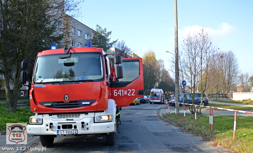 INTERWENCJA SŁUŻB RATUNKOWYCH NA ULICY ZGRZEBNIKOA INTERWENCJA SŁUŻB RATUNKOWYCH NA ULICY ZGRZEBNIKOA