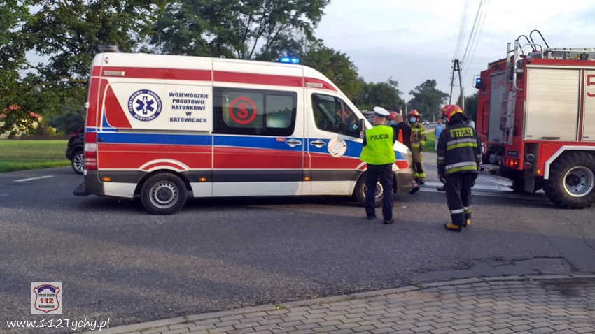 ZDERZENIE DWÓCH OSOBÓWEK W GOSTYNI ZDERZENIE DWÓCH OSOBÓWEK W GOSTYNI