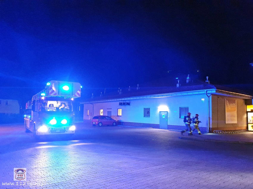 ZADYMIENIE W REJONIE SKLEPU NETTO PRZY UL. JAŚKOWICKIEJ ZADYMIENIE W REJONIE SKLEPU NETTO PRZY UL. JAŚKOWICKIEJ