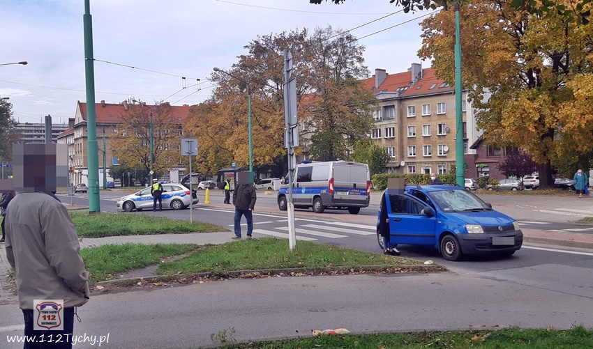 POTRĄCENIE PIESZEGO NA UL. BUDOWLANYCH POTRĄCENIE PIESZEGO NA UL. BUDOWLANYCH