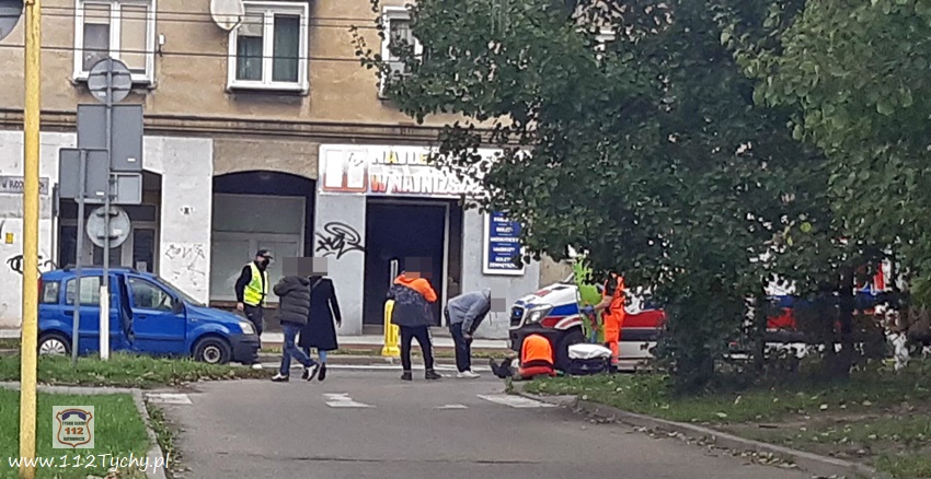 POTRĄCENIE PIESZEGO NA UL. BUDOWLANYCH POTRĄCENIE PIESZEGO NA UL. BUDOWLANYCH