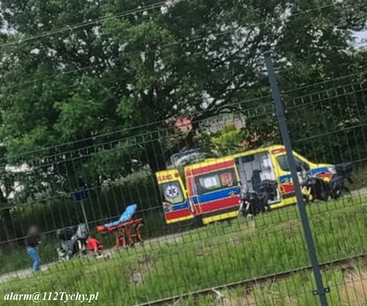 WYWROTKA MOTOCYKLISTY NA UL. STAWOWEJ WYWROTKA MOTOCYKLISTY NA UL. STAWOWEJ