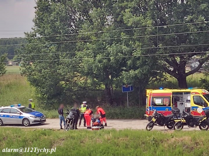 WYWROTKA MOTOCYKLISTY NA UL. STAWOWEJ WYWROTKA MOTOCYKLISTY NA UL. STAWOWEJ