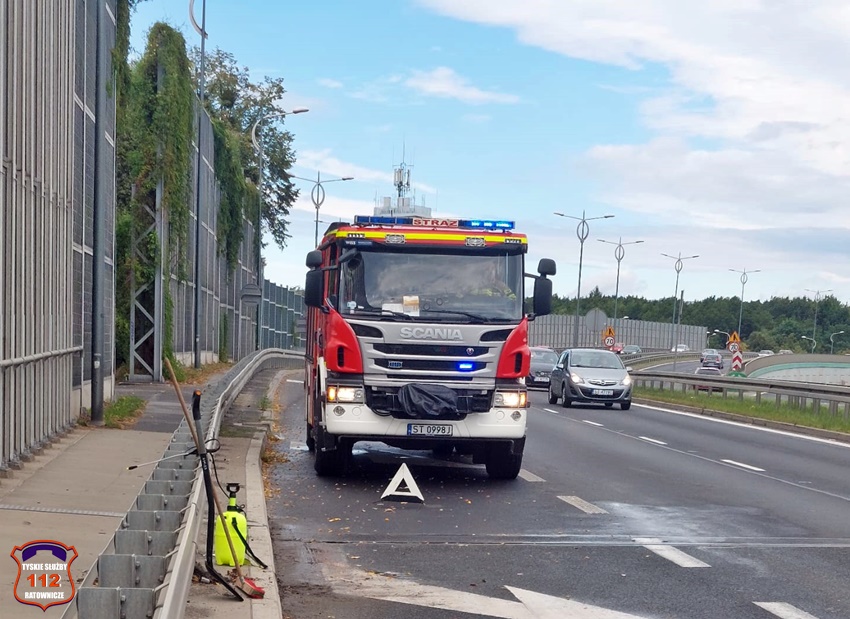 ZDERZENIE DWÓCH OSOBÓWEK NA TRASIE DK1 ZDERZENIE DWÓCH OSOBÓWEK NA TRASIE DK1