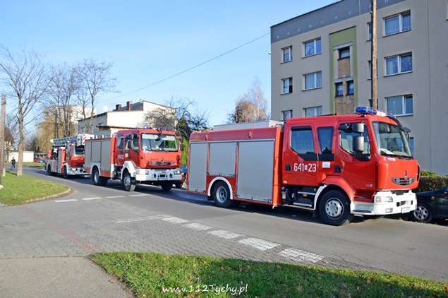 Pożar piwnicy na ul. Borowej Pożar piwnicy na ul. Borowej