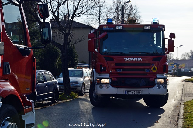 Pożar piwnicy na ul. Borowej Pożar piwnicy na ul. Borowej